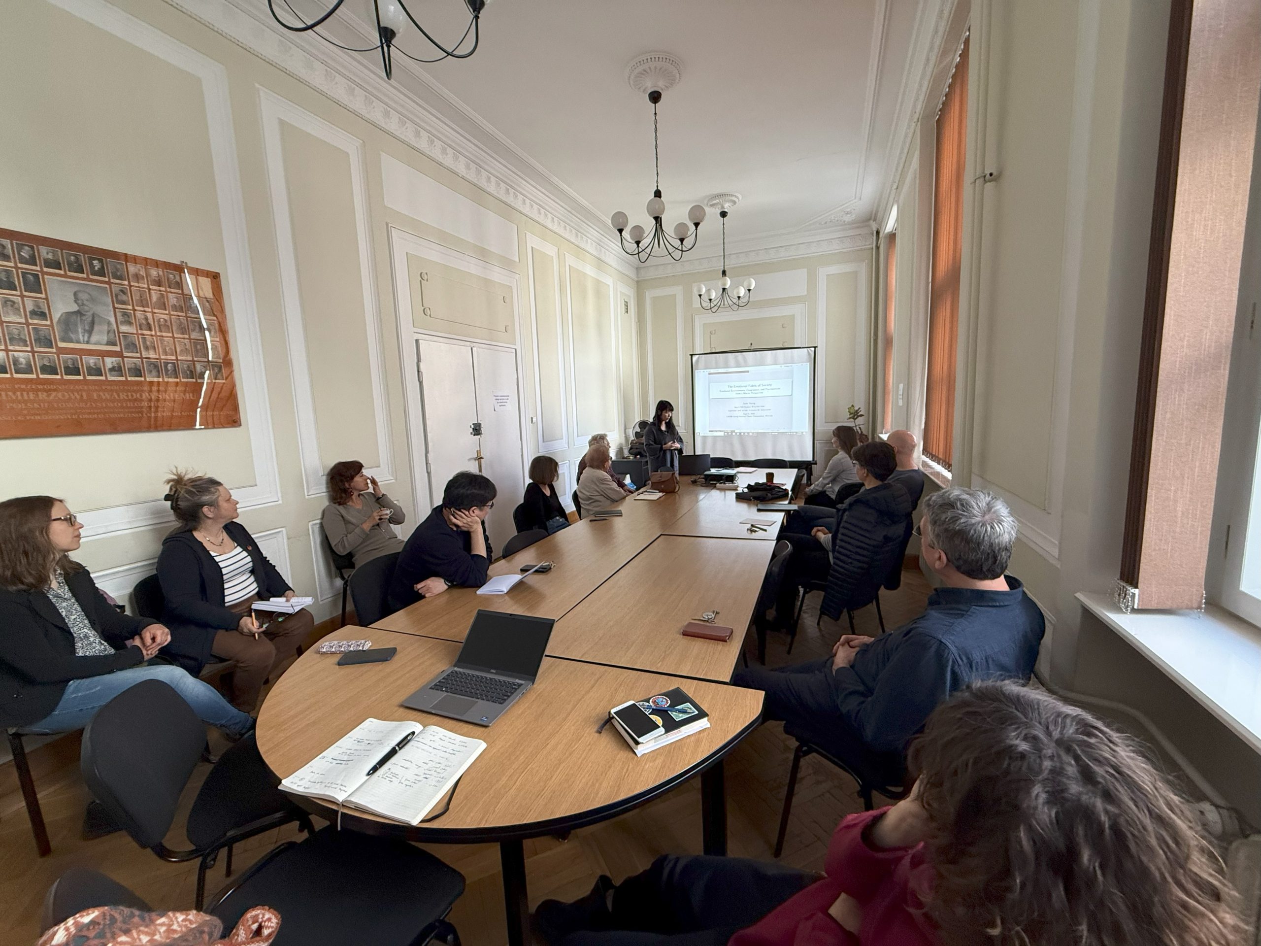POLPAN Seminar: The Emotional Fabric of Society. Emotional Environments, Congruence, and Discrepancies from a Macro Perspective